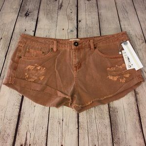 NWT O’Neill wmns cutoff denim shorts